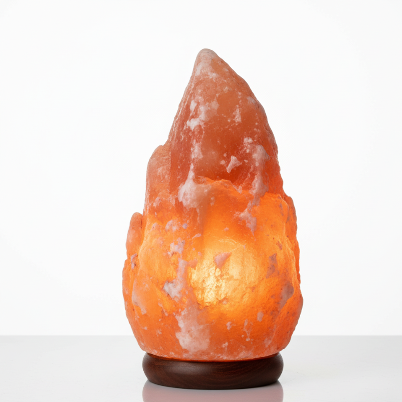 Himalayan Salt Lamp – Raw Flame Shape